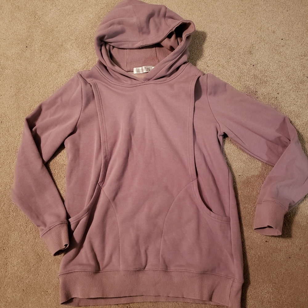 Latched Mama Heavy Hoodie - Nursing Sweatshirt